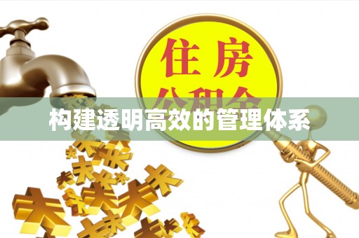 汉阳构建透明高效的管理体系