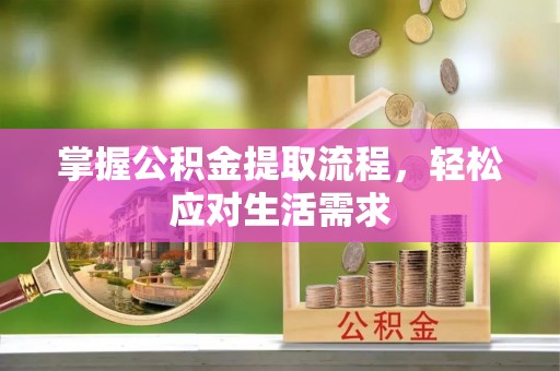汉阳掌握公积金提取流程，轻松应对生活需求